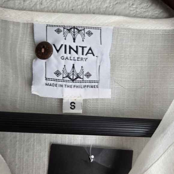 VINTA Biggie Barong Pamamang Paniniwala size S NWT - Picture 9 of 12